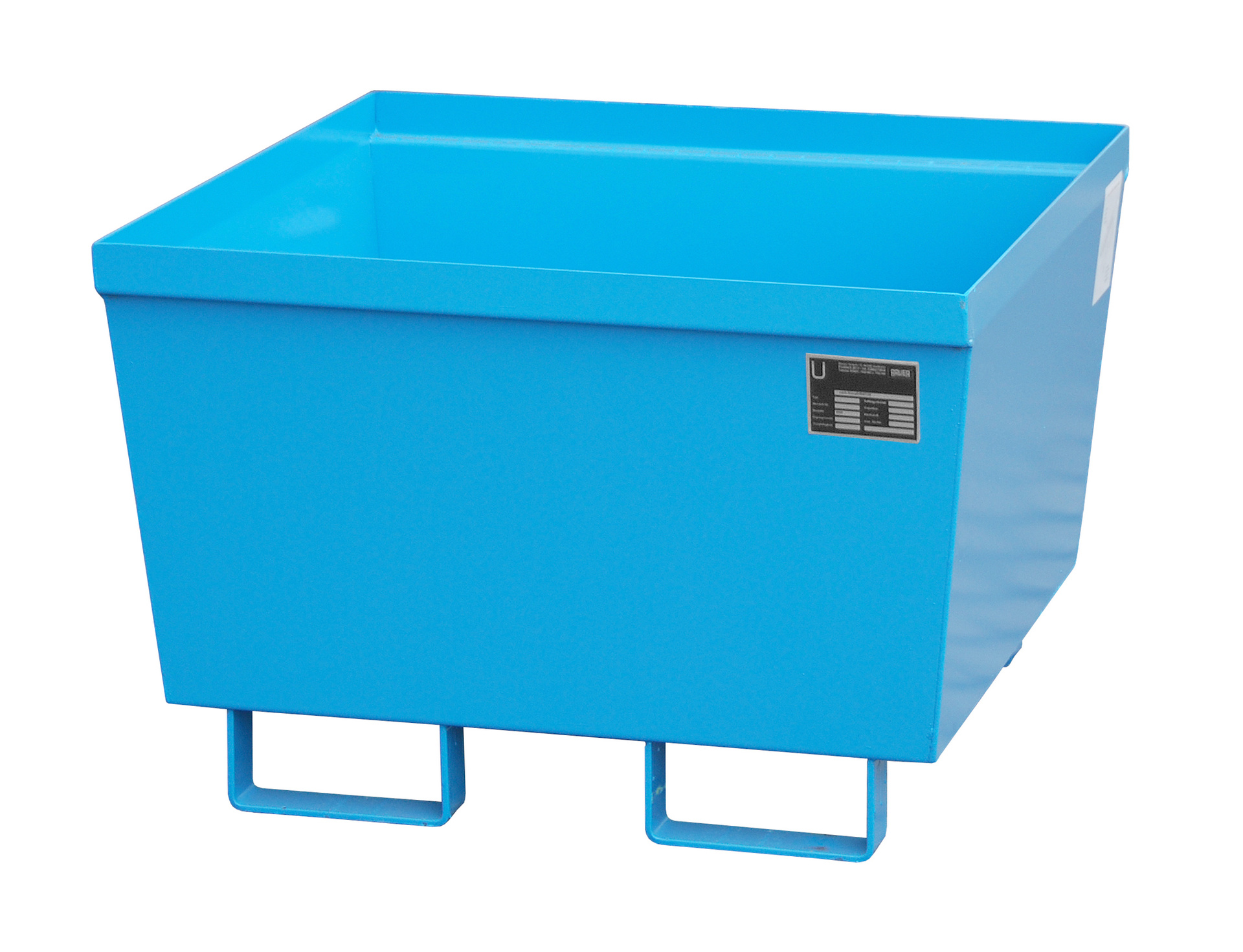 Auffangwanne Typ AO RAL 5012 Lichtblau